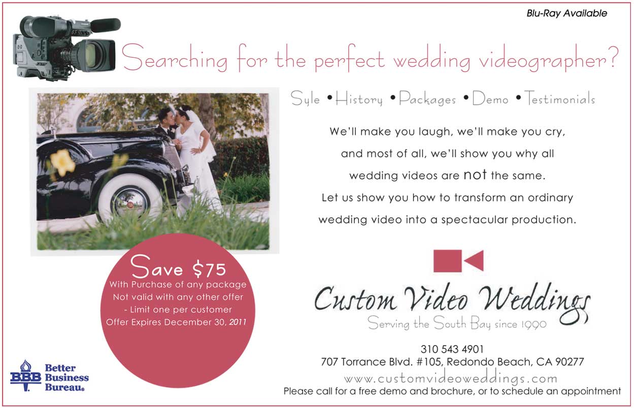 Wedding - Video - Coupon - Videography - Recorder